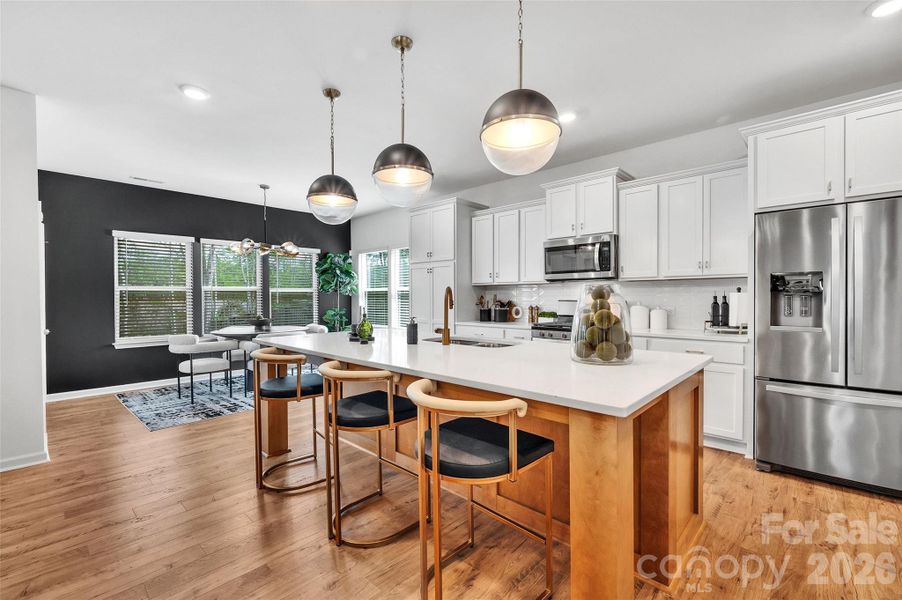 Furnished interior view inside a new home in , Monroe (Image 5).