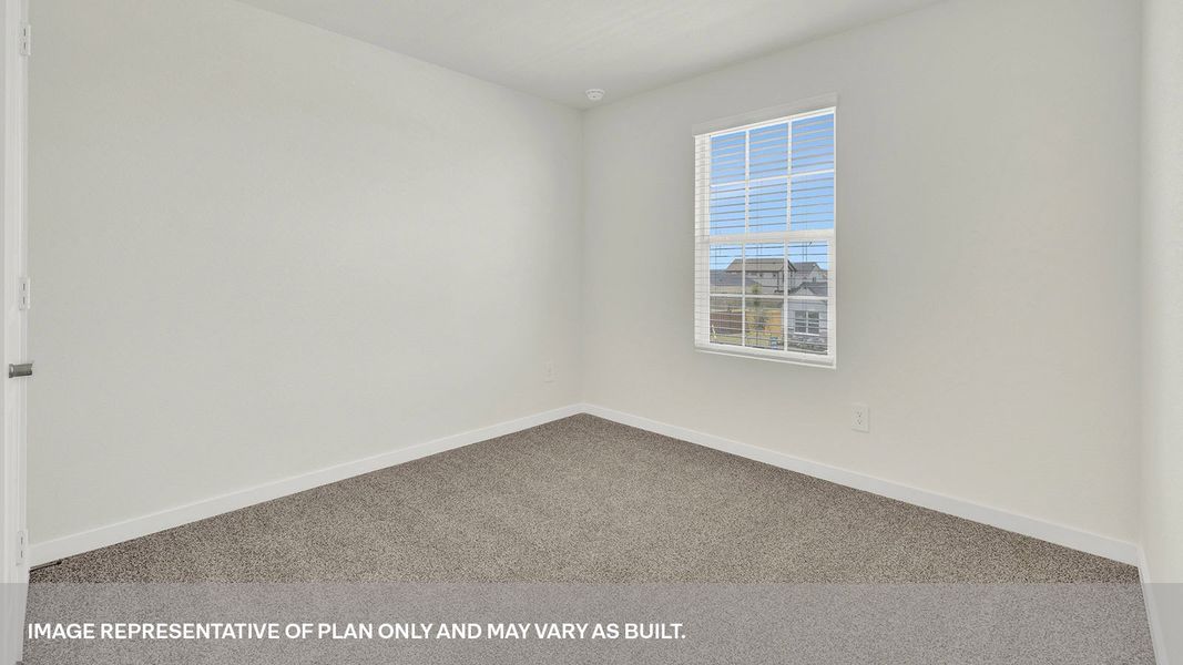 Representative unfurnished interior of a home built from the The  Madeline by D.R. Horton in Mayfair, New Braunfels (Image 14).
