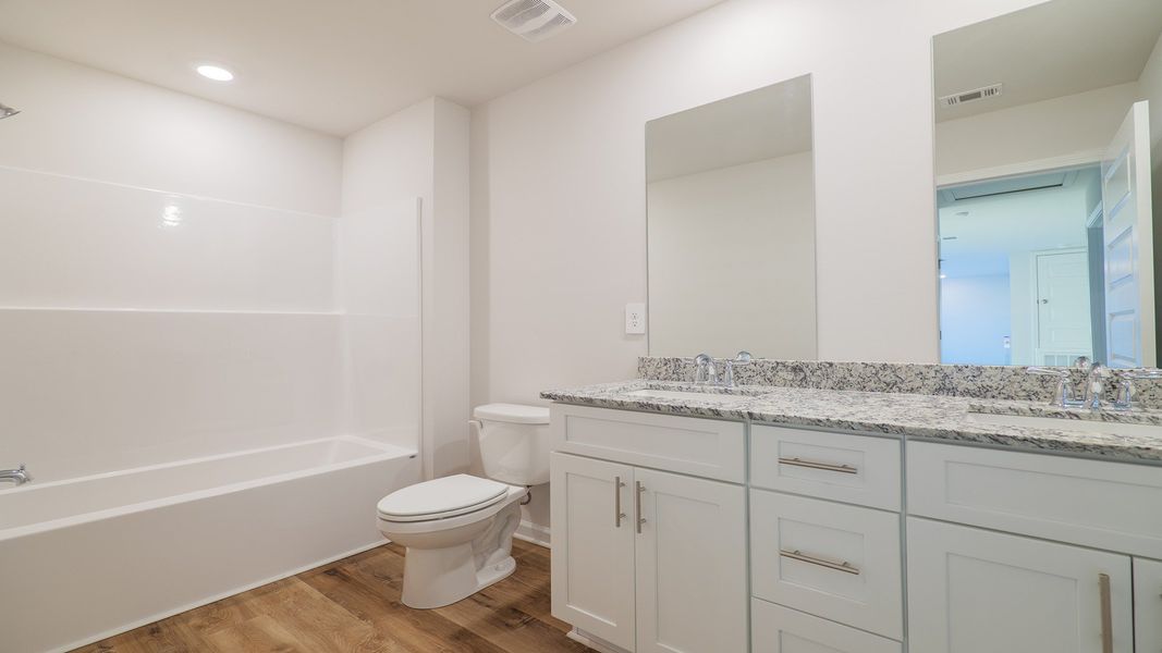 Furnished interior view inside a new home in Greystone, Crawfordville (Image 13). Furnished interior view inside a new home in Greystone, Crawfordville (Image 13).