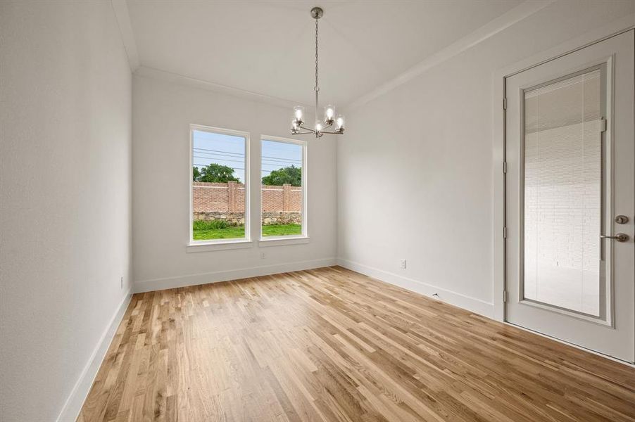 Spacious, unfurnished interior of a new home in LeTara, Haslet (Image 15).