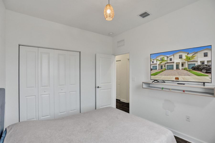 Furnished interior view inside a new home in , Miami (Image 40). Furnished interior view inside a new home in , Miami (Image 40).