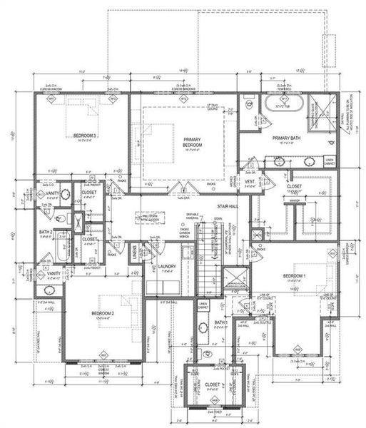 2D floor plan layout of this home in , Atlanta, GA (Image 3).