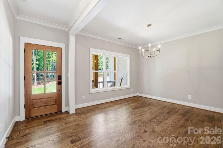 Spacious, unfurnished interior of a new home in , Monroe (Image 34).