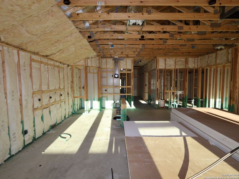 In-progress construction of a new home in Agave, San Antonio, TX (Image 29).