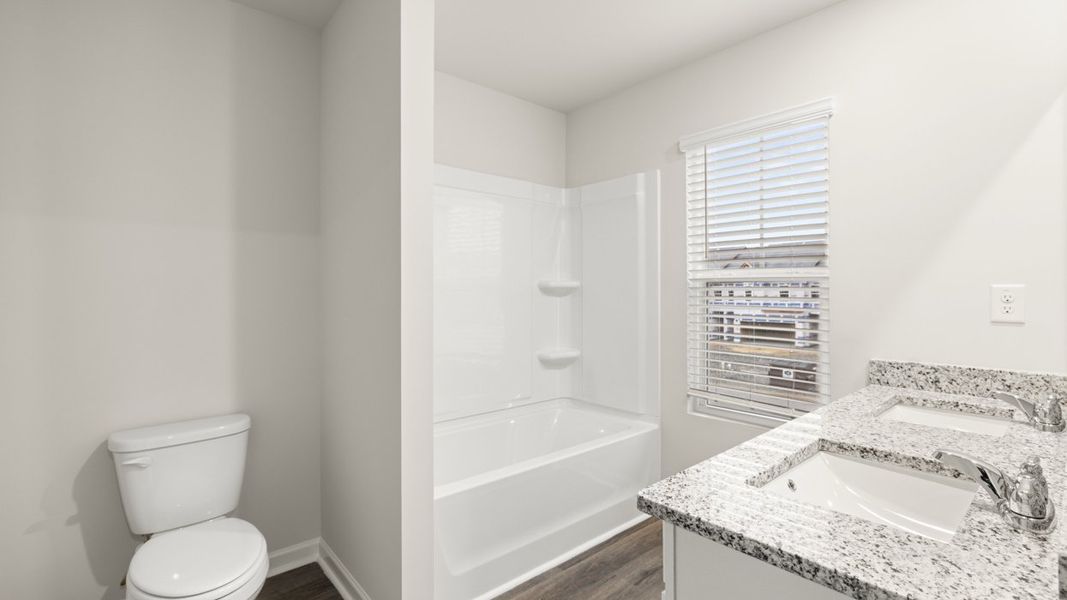 Furnished interior view inside a new home in Laurel Park Townhomes, Hephzibah (Image 11). Furnished interior view inside a new home in Laurel Park Townhomes, Hephzibah (Image 11).