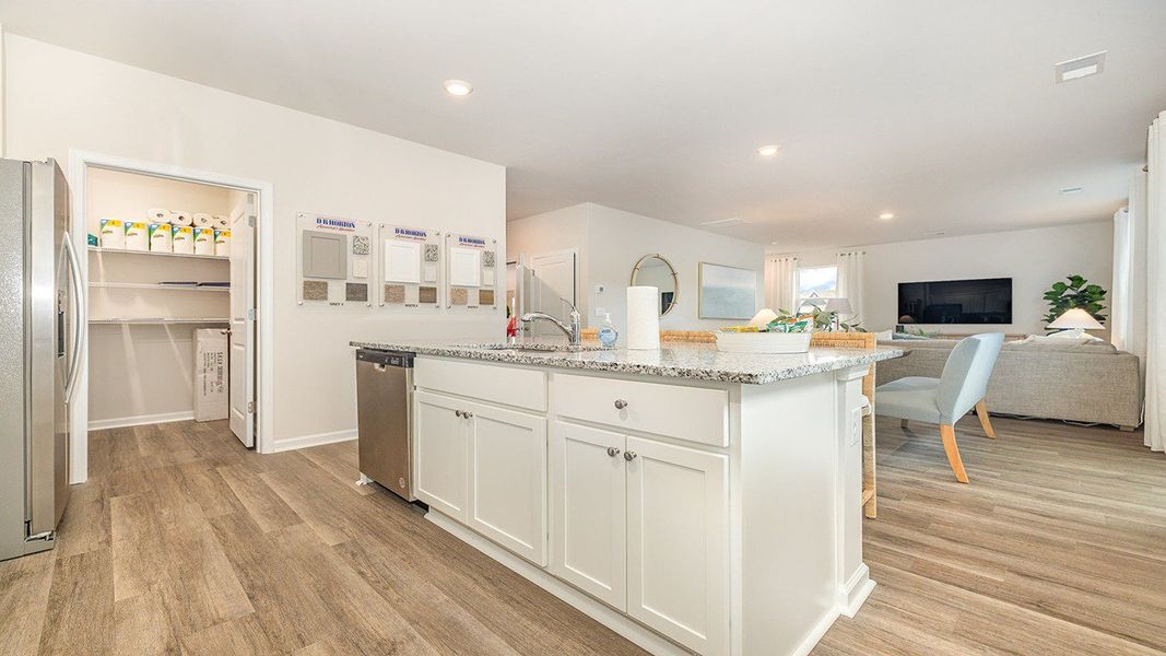 Furnished interior view inside a new home in Harper Meadows, Loris (Image 5).