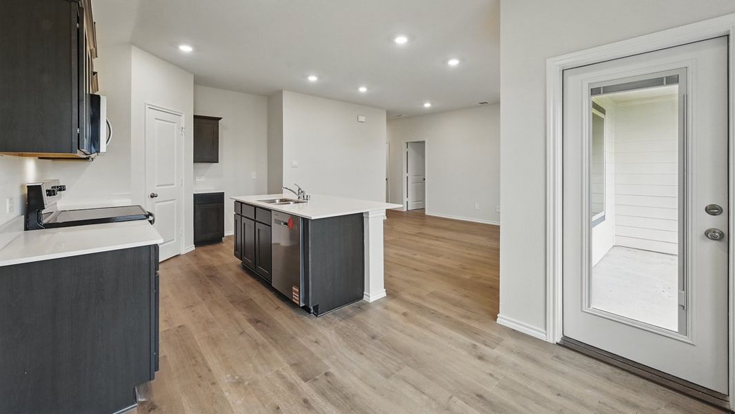 Furnished interior view inside a new home in Oak Valley Estates, Bullard (Image 15).