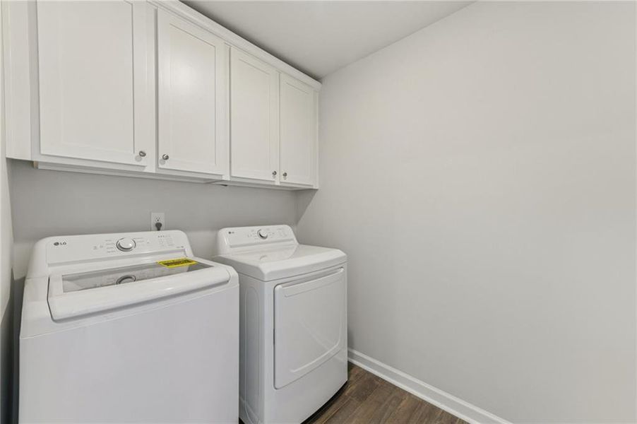 Furnished interior view inside a new home in The Hills at Cedar Creek, Winder (Image 23).