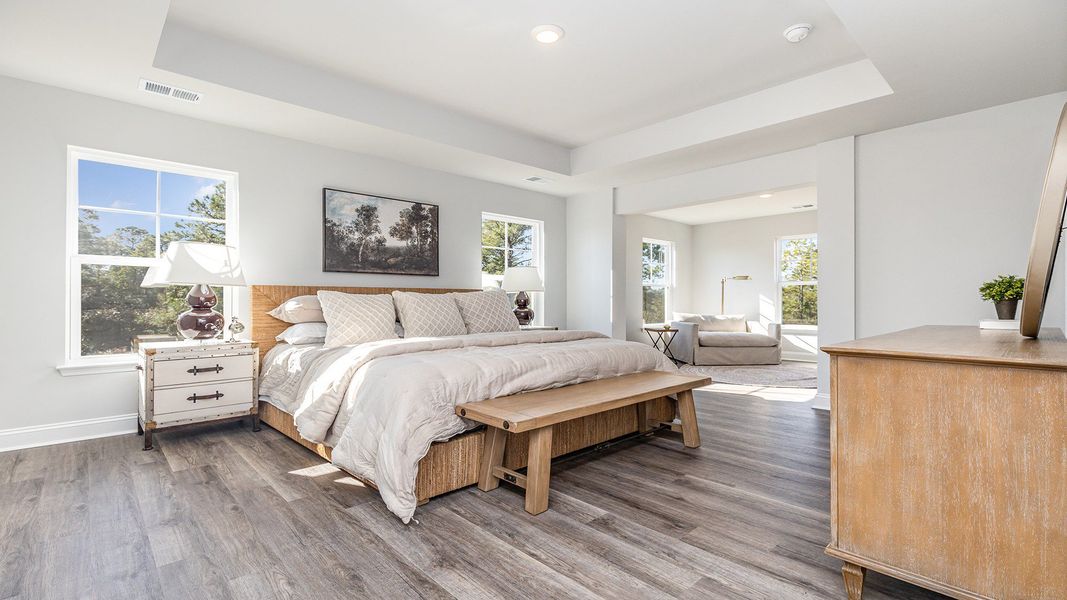 Furnished interior view inside a new home in Auberon Woods, Conway (Image 19).