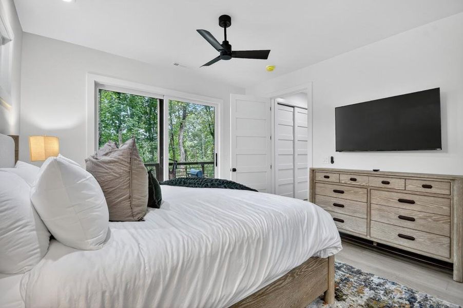 Furnished interior view inside a new home in , Blue Ridge (Image 26). Furnished interior view inside a new home in , Blue Ridge (Image 26).