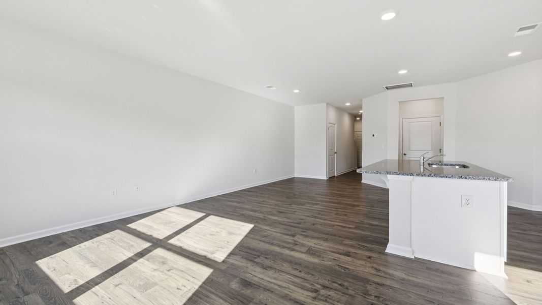 Spacious, unfurnished interior of a new home in Brookside Ridge Townhomes, Greer (Image 19).