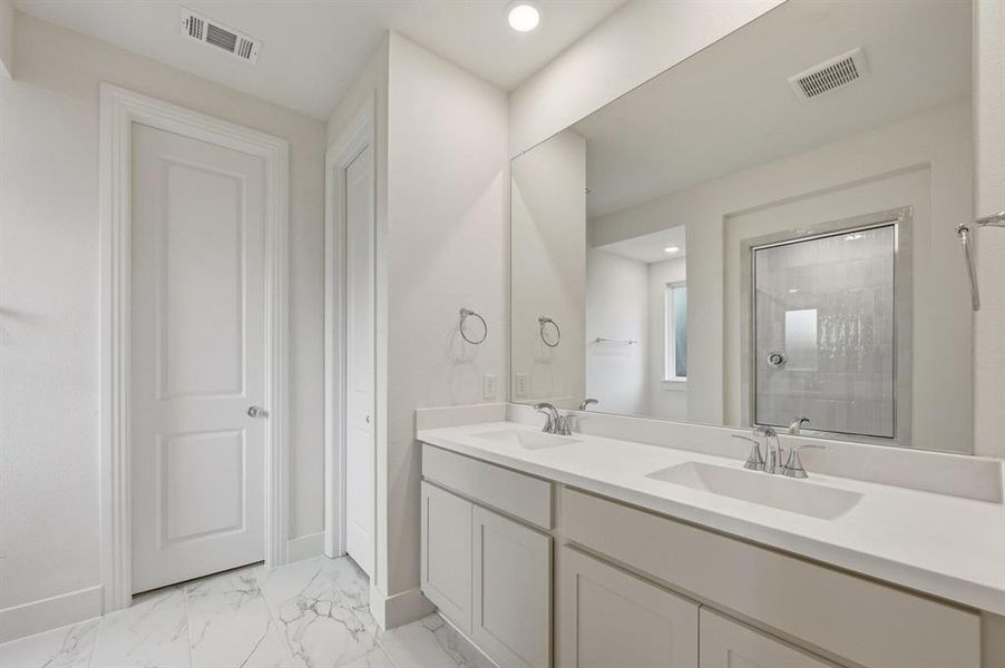 Furnished interior view inside a new home in Waterscape: 50ft. lots, Royse City (Image 6). Furnished interior view inside a new home in Waterscape: 50ft. lots, Royse City (Image 6).