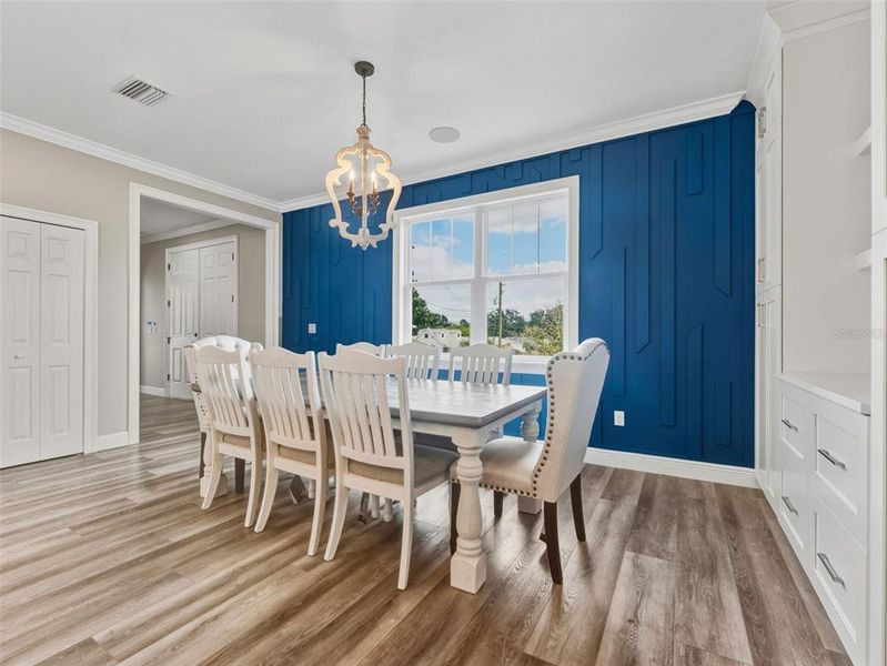 Furnished interior view inside a new home in , Tampa (Image 6). Furnished interior view inside a new home in , Tampa (Image 6).