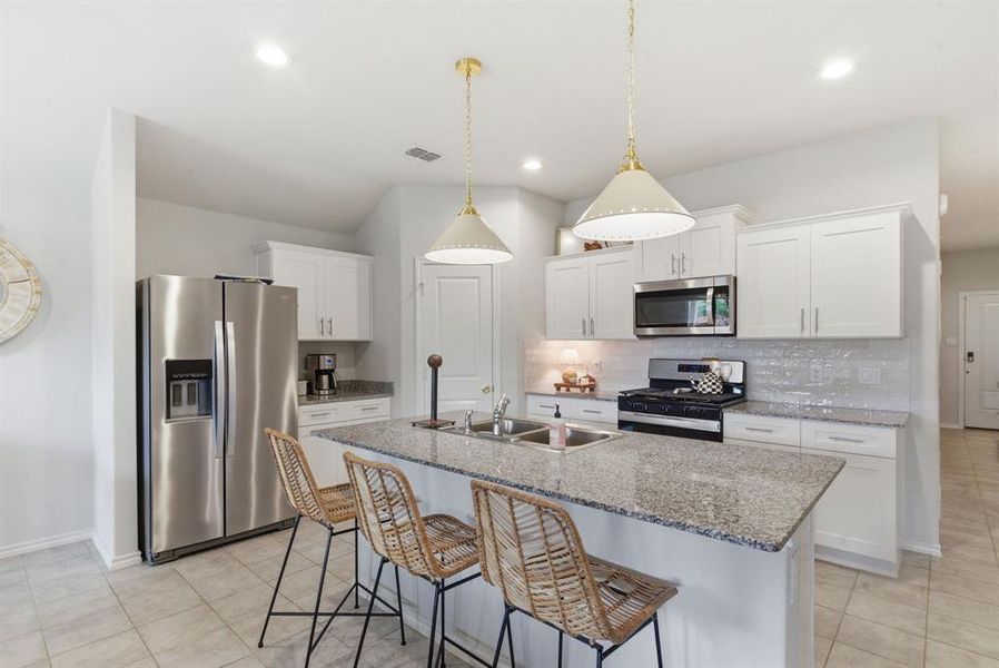 Furnished interior view inside a new home in Sculptor's Park, Springtown (Image 13).