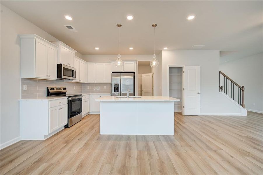 Furnished interior view inside a new home in Westminster, Covington (Image 5).