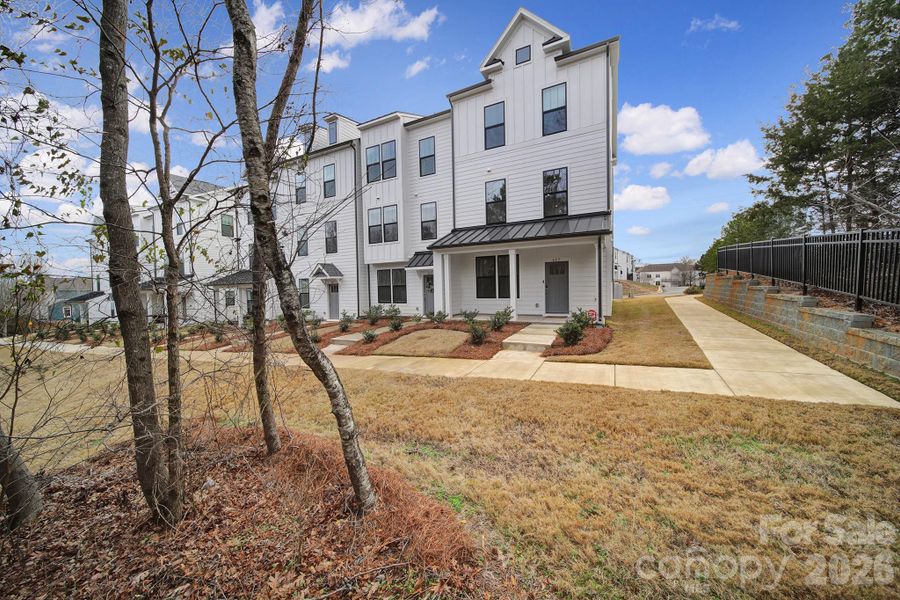 Exterior details and patio area of a home in , Fort Mill (Image 28).