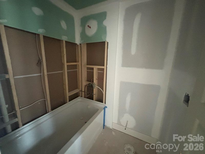 In-progress construction of a new home in Robinson Oaks, Gastonia, NC (Image 16).