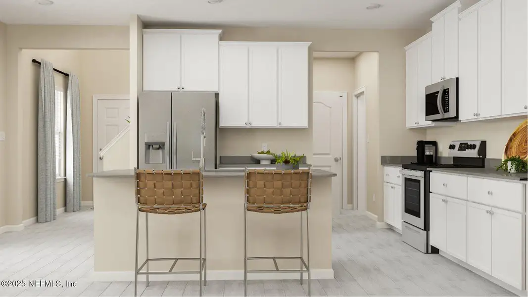 Furnished interior view inside a new home in , Green Cove Springs (Image 18).