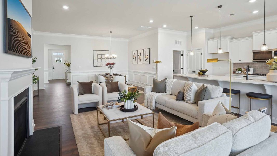 Furnished interior view inside a new home in Laurelbrook, Sherrills Ford (Image 12).