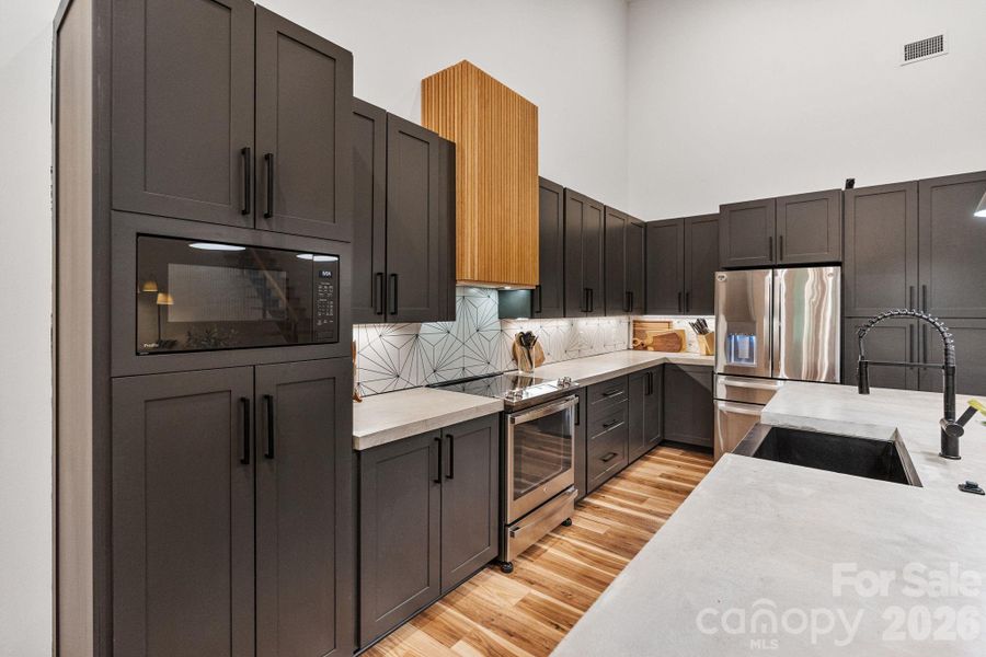 Furnished interior view inside a new home in , York (Image 10).