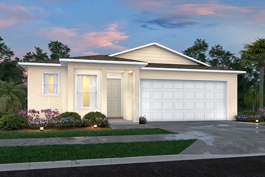 Representative exterior photo of a completed home built from the 1246 Block by Century Complete in Vero Lake Estates, Vero Lake Estates, FL (Image 1). Representative exterior photo of a completed home built from the 1246 Block by Century Complete in Vero Lake Estates, Vero Lake Estates, FL (Image 1).