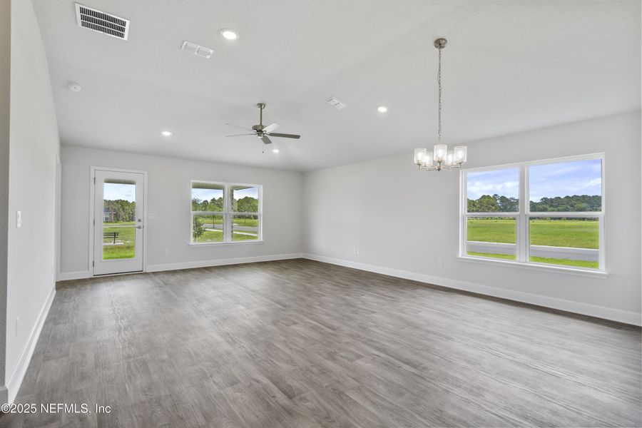 Spacious, unfurnished interior of a new home in Shadow Crest at Rolling Hills, Green Cove Springs (Image 13). Spacious, unfurnished interior of a new home in Shadow Crest at Rolling Hills, Green Cove Springs (Image 13).