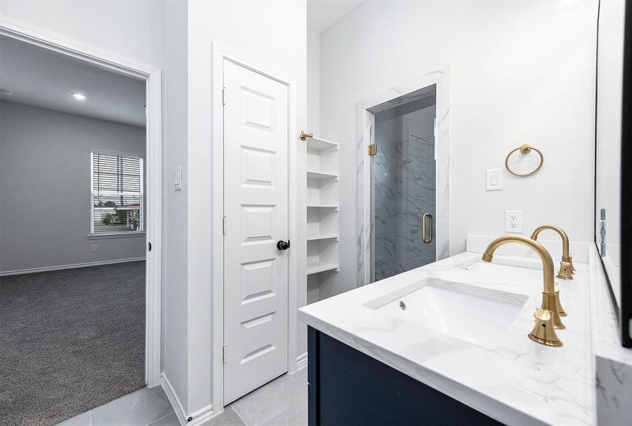 Furnished interior view inside a new home in , Houston (Image 12). Furnished interior view inside a new home in , Houston (Image 12).