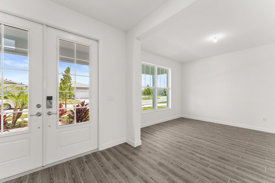 Spacious, unfurnished interior of a new home in Tradition - Kenley, Port St. Lucie (Image 9). Spacious, unfurnished interior of a new home in Tradition - Kenley, Port St. Lucie (Image 9).