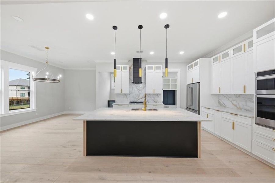 Furnished interior view inside a new home in , Acworth (Image 15).