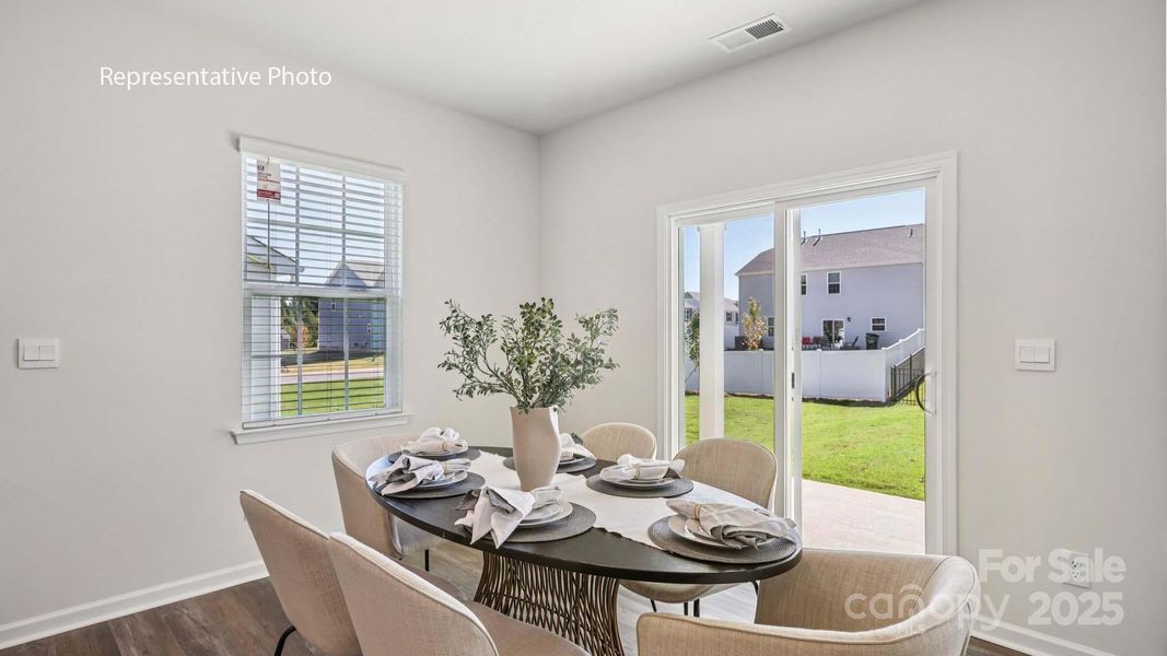 Furnished interior view inside a new home in Silverstein, Salisbury (Image 16).