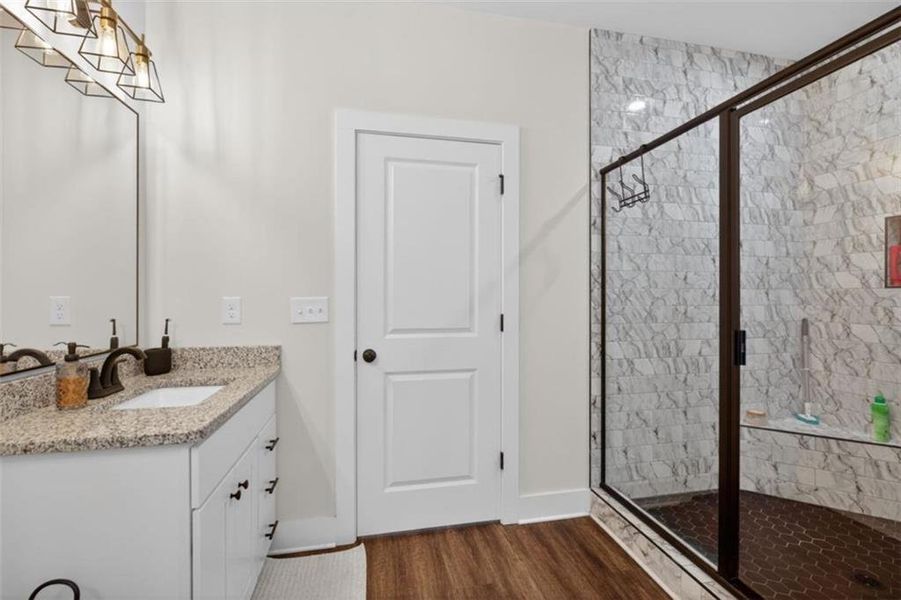 Furnished interior view inside a new home in , Winston (Image 19). Furnished interior view inside a new home in , Winston (Image 19).