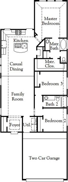 2D floor plan layout of this home in Candela, Richmond, TX (Image 2). 2D floor plan layout of this home in Candela, Richmond, TX (Image 2).
