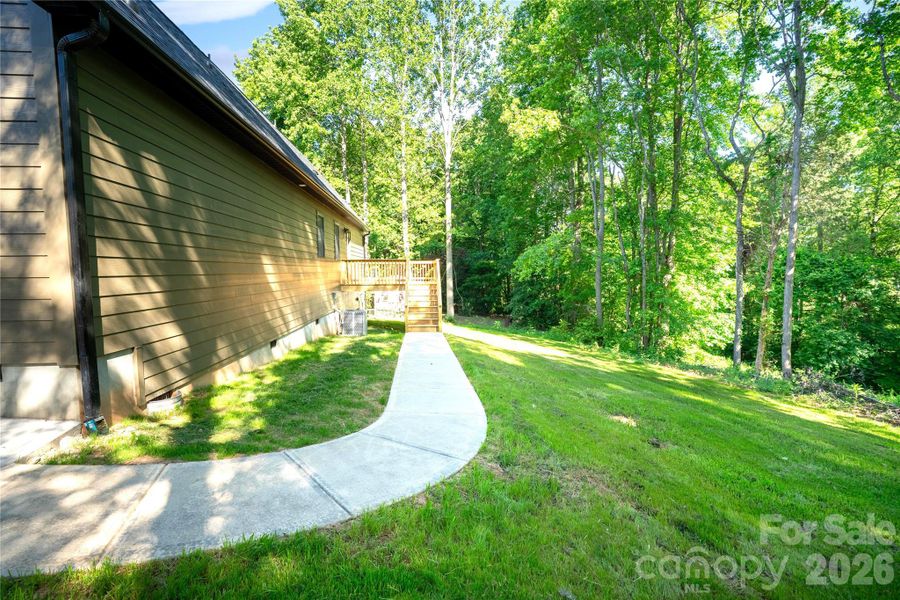 Exterior details and patio area of a home in , Lincolnton (Image 14).