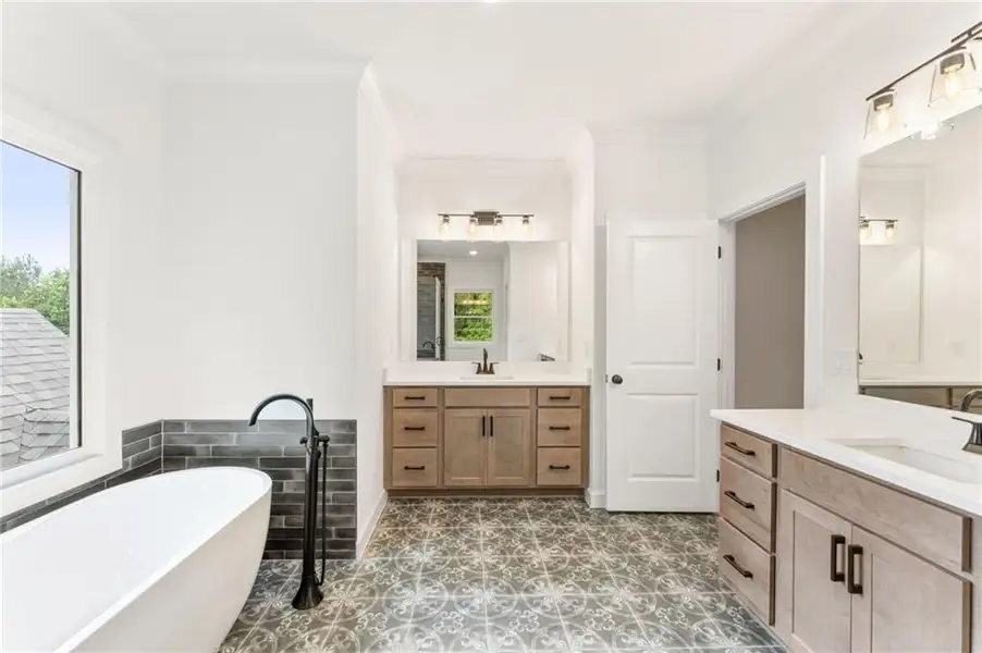 Furnished interior view inside a new home in Lanesborough, Marietta (Image 13).