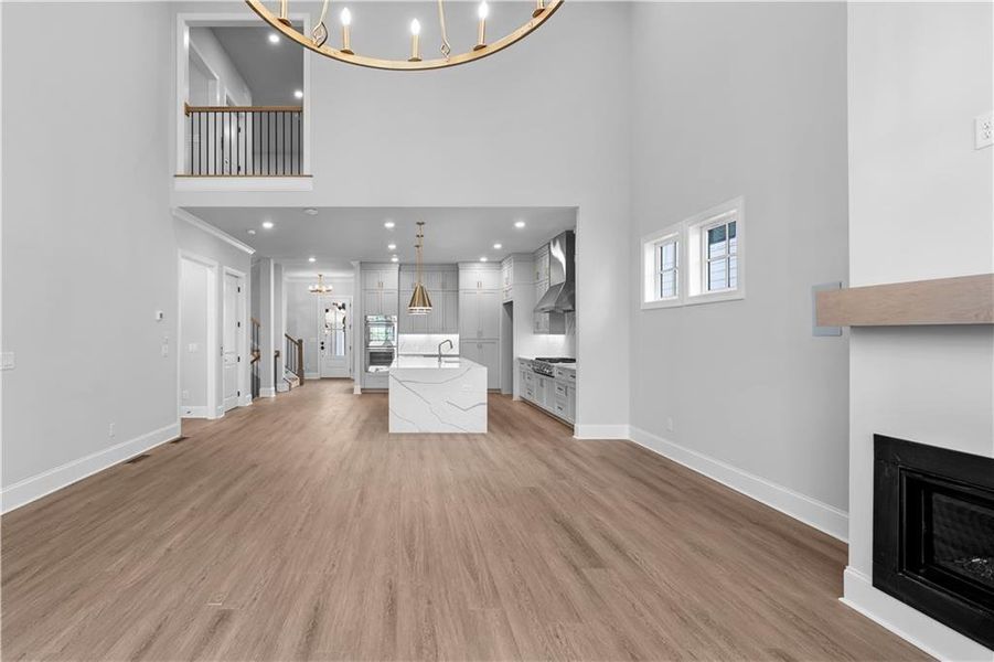 Spacious, unfurnished interior of a new home in Waterside Single Family, Peachtree Corners (Image 50).
