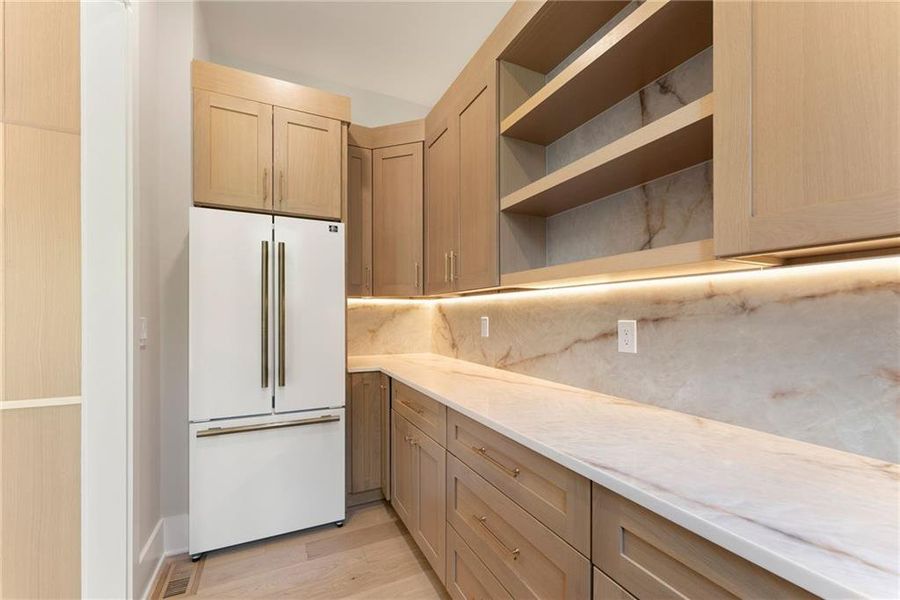 Furnished interior view inside a new home in , Flowery Branch (Image 9).