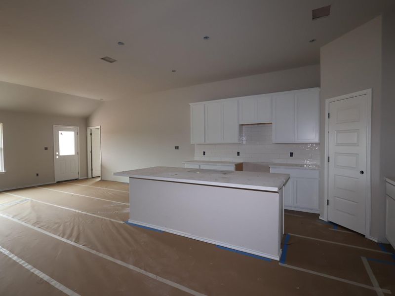 In-progress construction of a new home in Carillon, Manor, TX (Image 15).