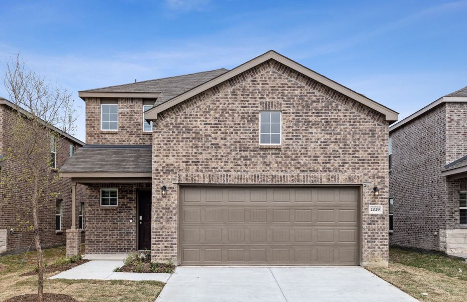 The Monroe, a 2-story new construction home