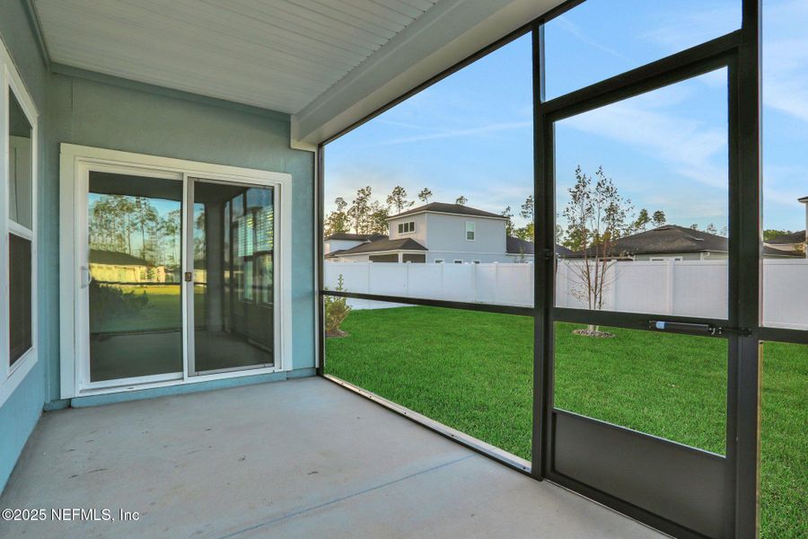 Exterior details and patio area of a home in Cordova Palms, St. Augustine (Image 26).