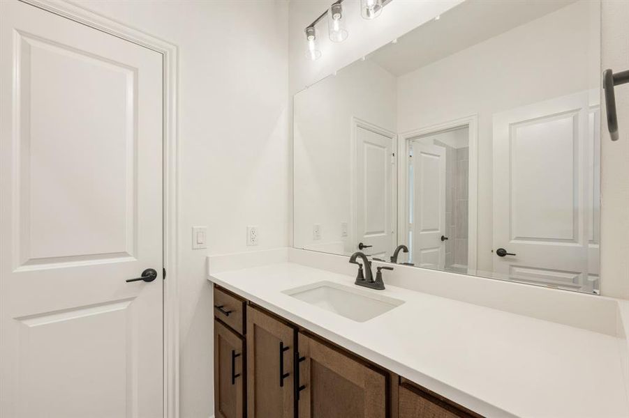 Furnished interior view inside a new home in Timberbrook 4B, Justin (Image 4). Furnished interior view inside a new home in Timberbrook 4B, Justin (Image 4).