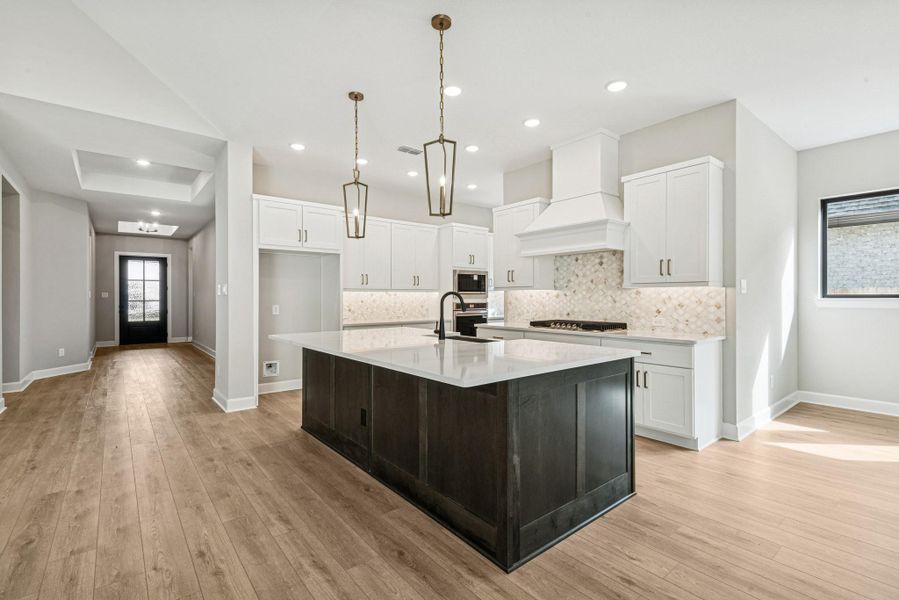 Furnished interior view inside a new home in ARTAVIA 65' Homesites, Conroe (Image 6).