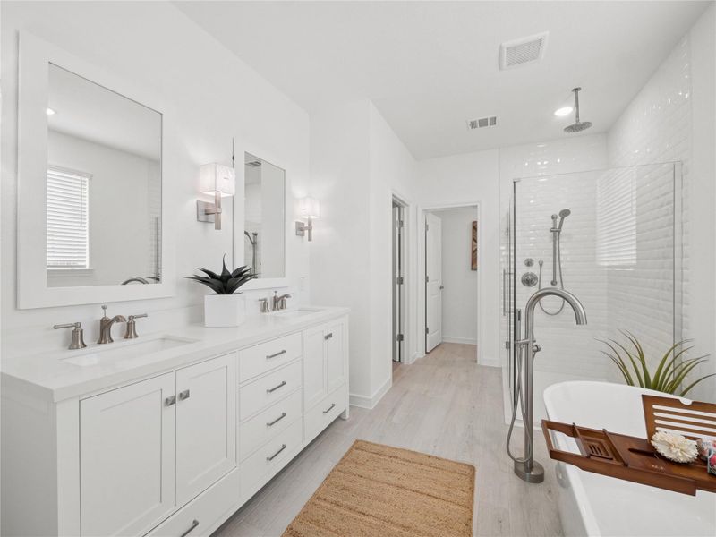 Spa-like primary bath