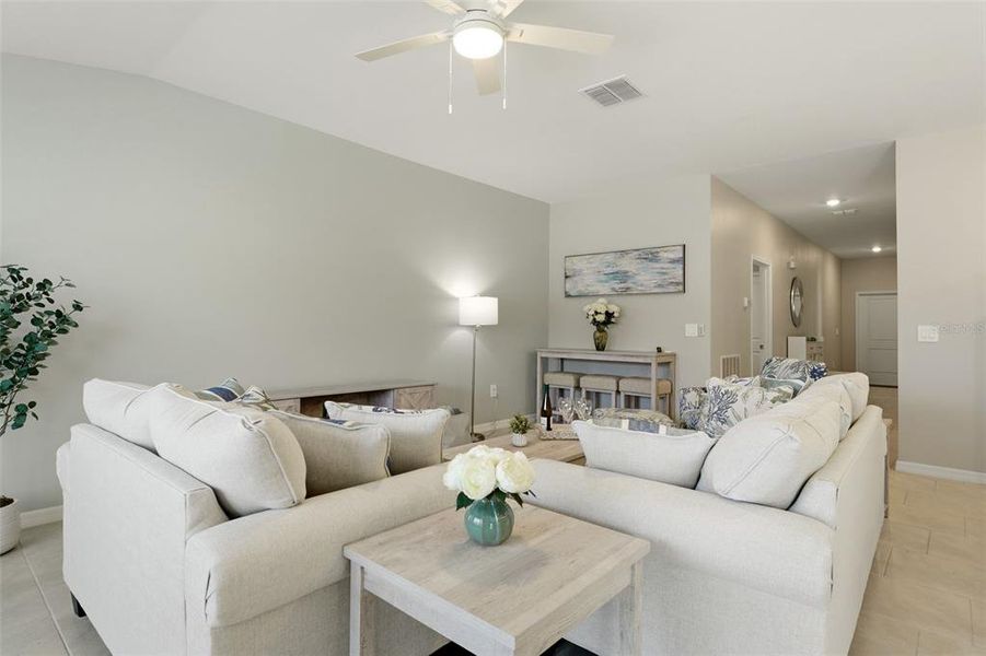 Furnished interior view inside a new home in Rotonda Lakes, Rotonda West (Image 18). Furnished interior view inside a new home in Rotonda Lakes, Rotonda West (Image 18).
