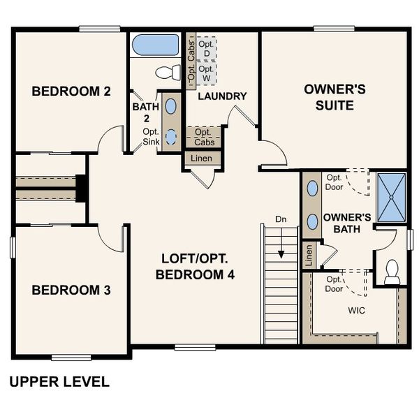 2D floor plan layout for the The Marion by Century Communities in Bella Vista, Lochbuie, CO (Image 4).