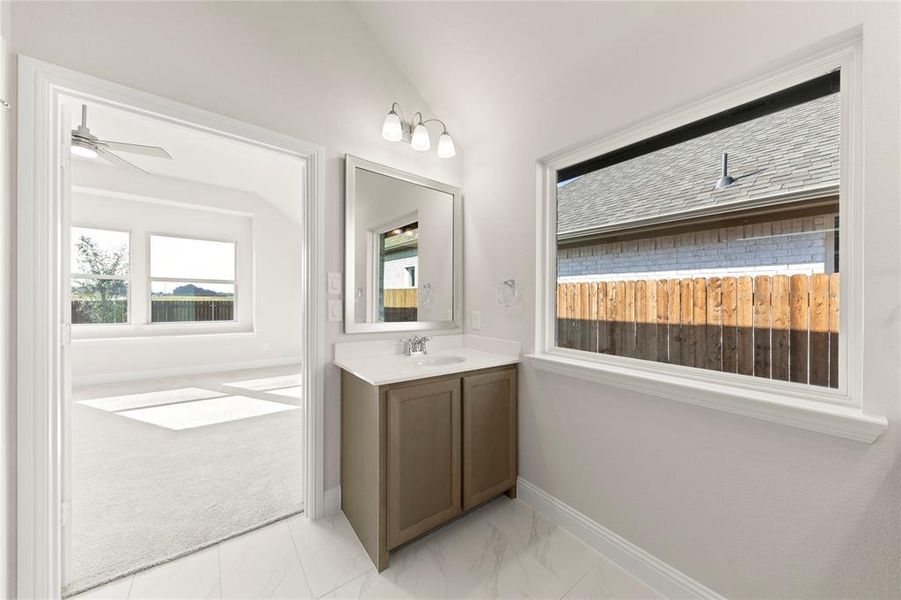 Furnished interior view inside a new home in Elevon, Lavon (Image 9).