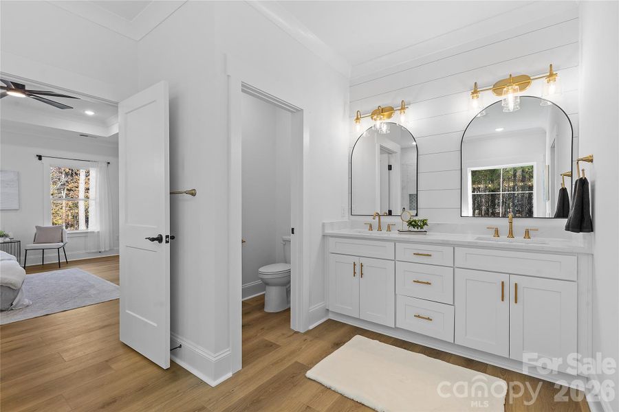 Furnished interior view inside a new home in , Midland (Image 16).