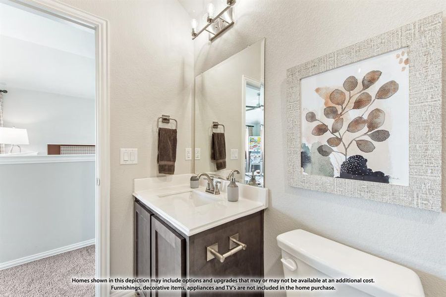 Furnished interior view inside a new home in Hunters Ridge, Crowley (Image 30). Furnished interior view inside a new home in Hunters Ridge, Crowley (Image 30).