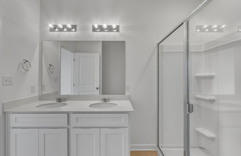 Furnished interior view inside a new home in Alto, San Marcos (Image 9).