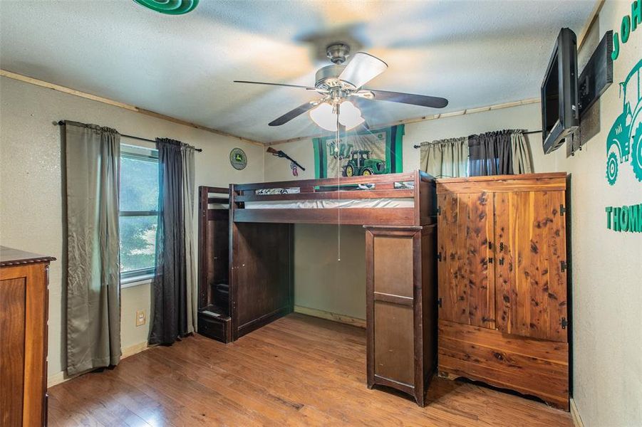 Additional bedroom provides flexible space for guests, hobbies, or a home office. Additional bedroom provides flexible space for guests, hobbies, or a home office.