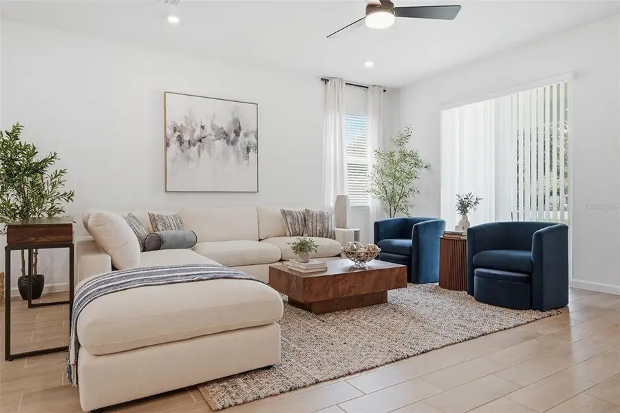 Furnished interior view inside a new home in , Palm Coast (Image 4).